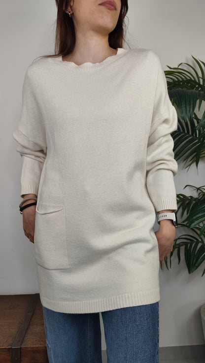 Maglia Over Taschino