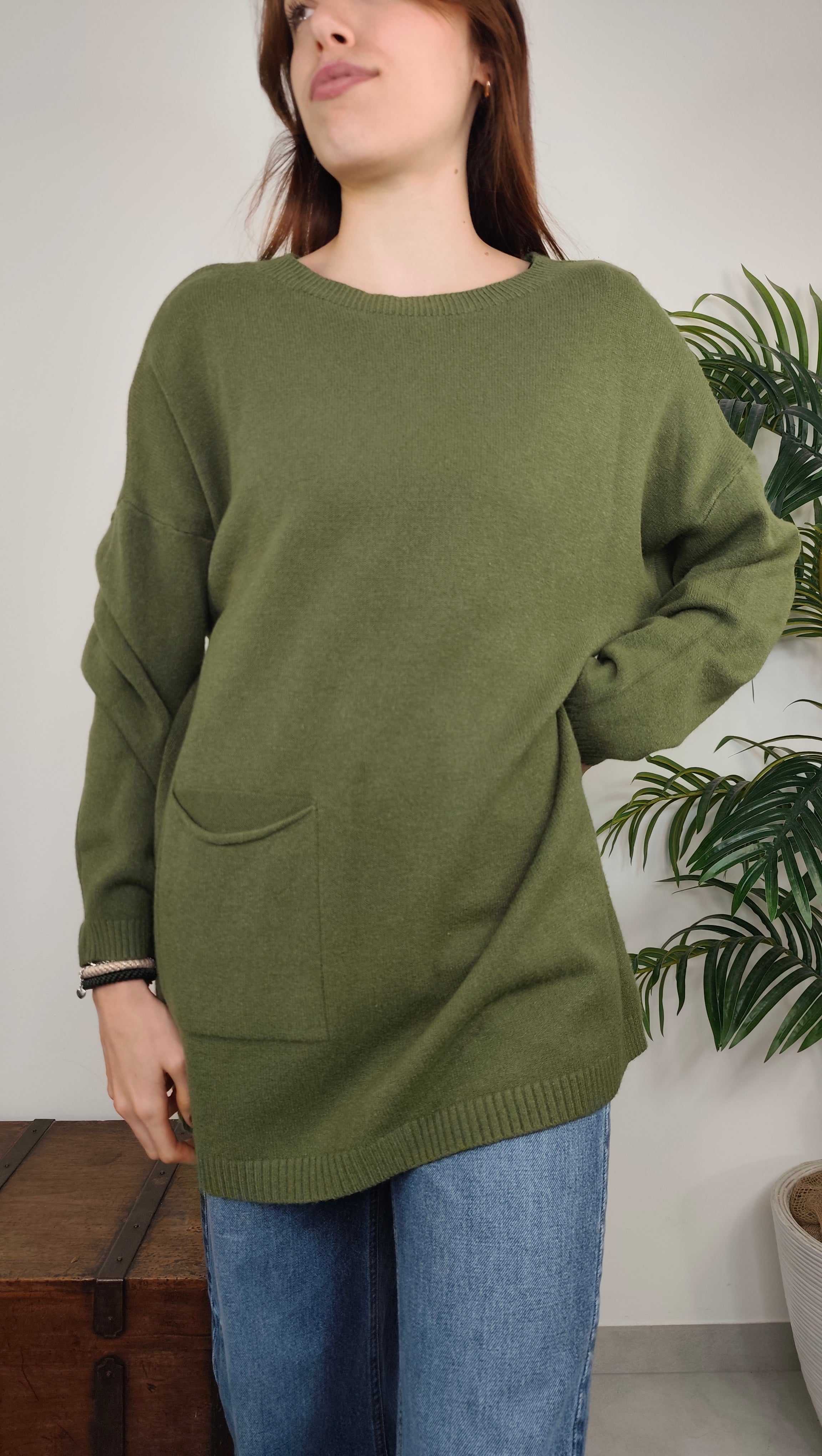 Maglia Over Taschino