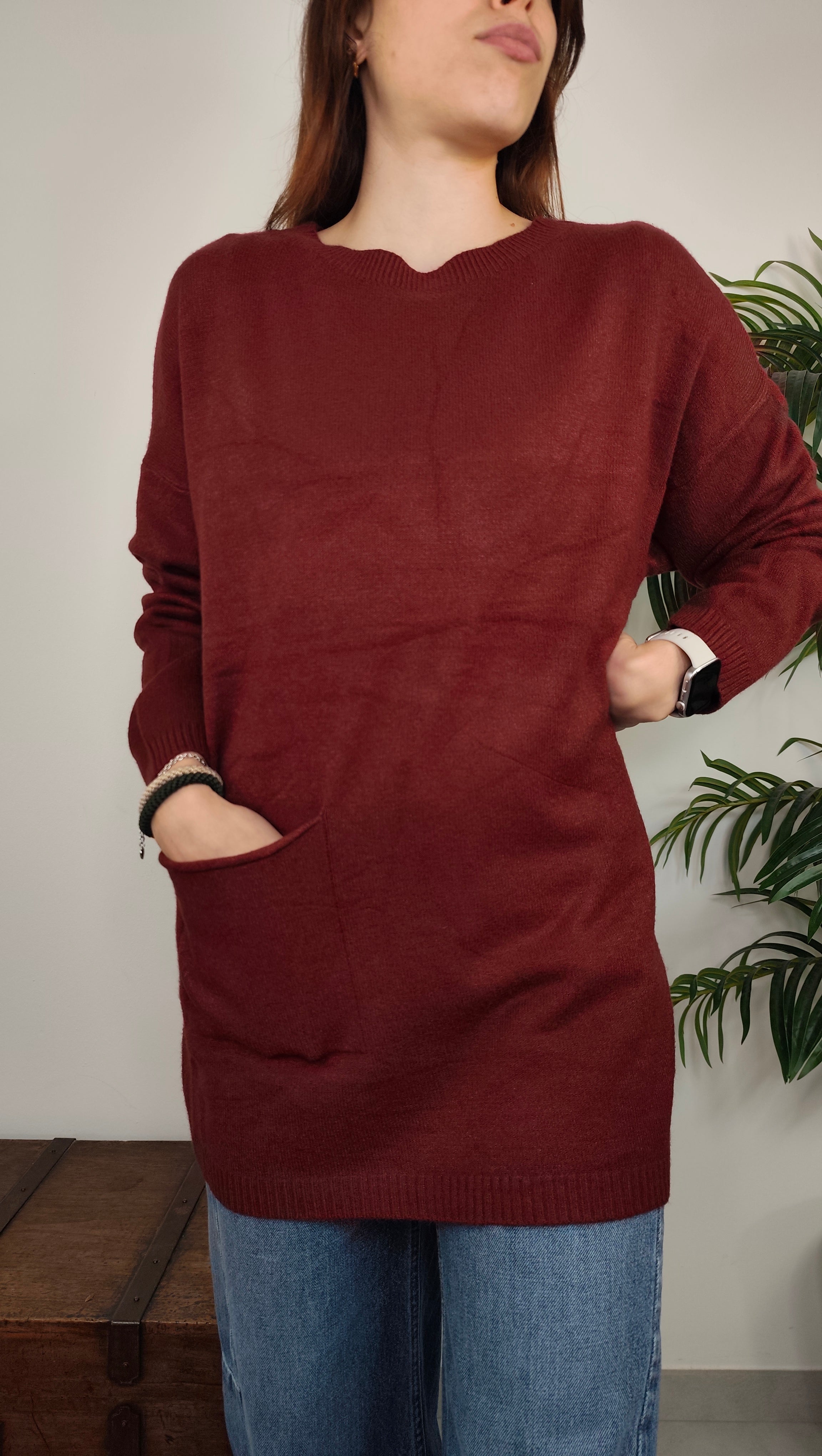 Maglia Over Taschino