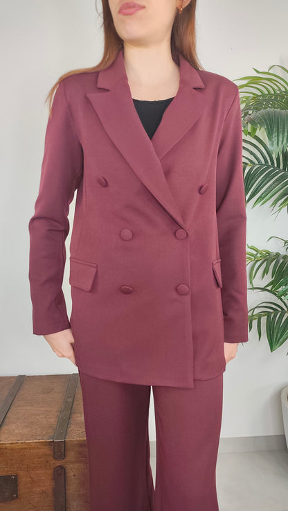 Giacca doppiopetto lunga