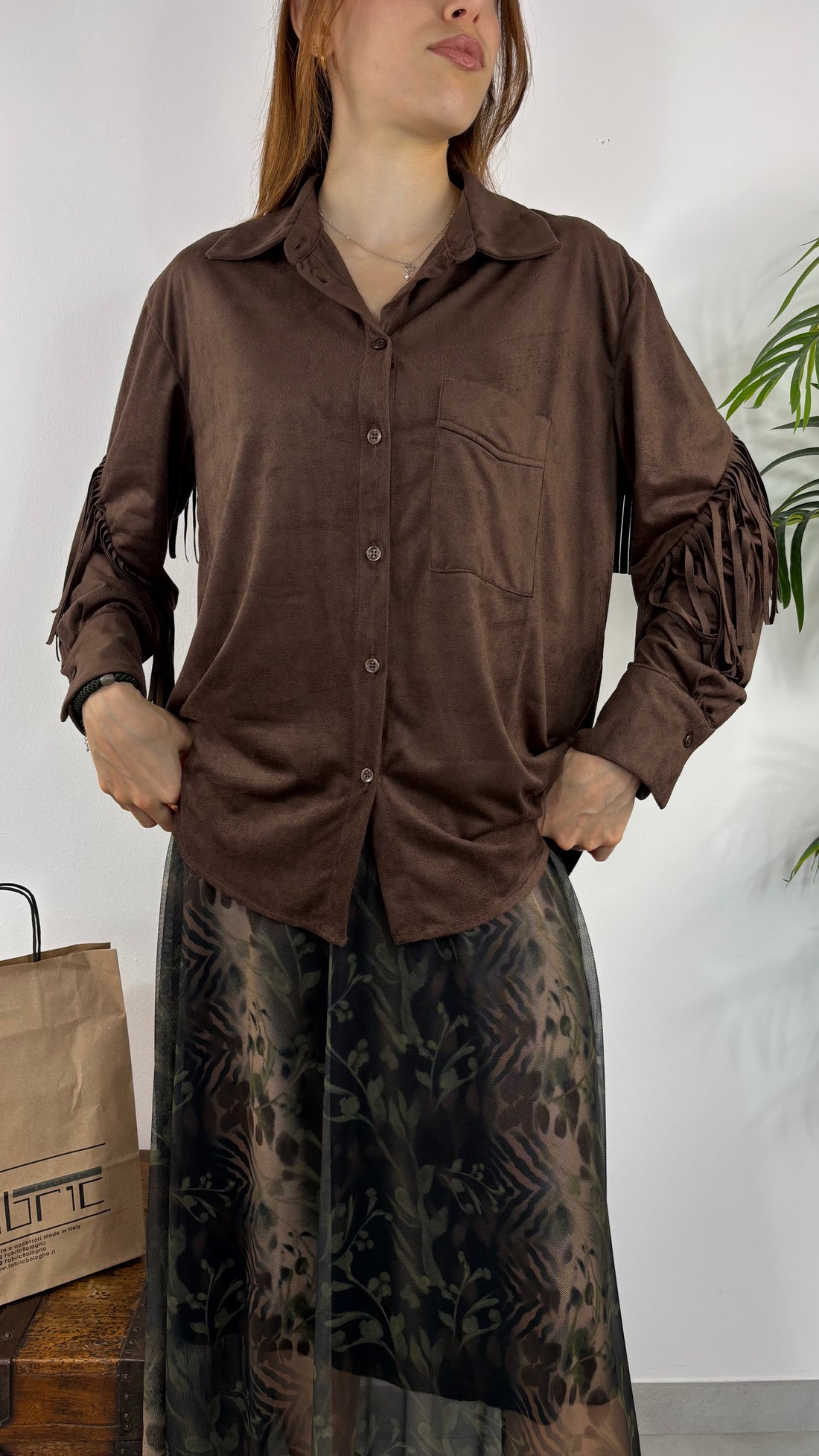 Camicia Suede