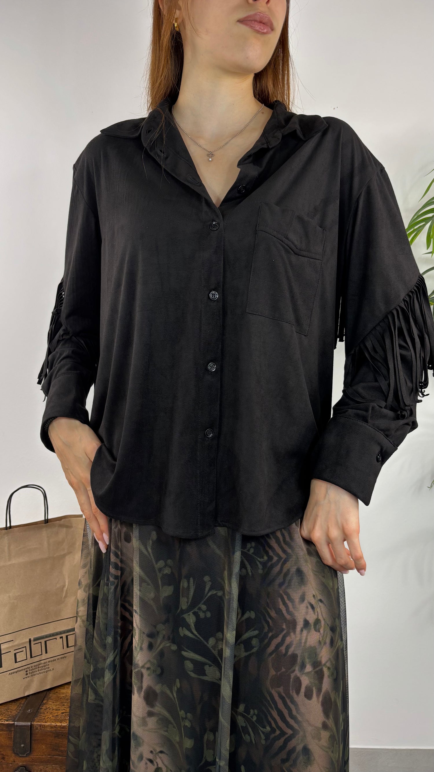 Camicia Suede