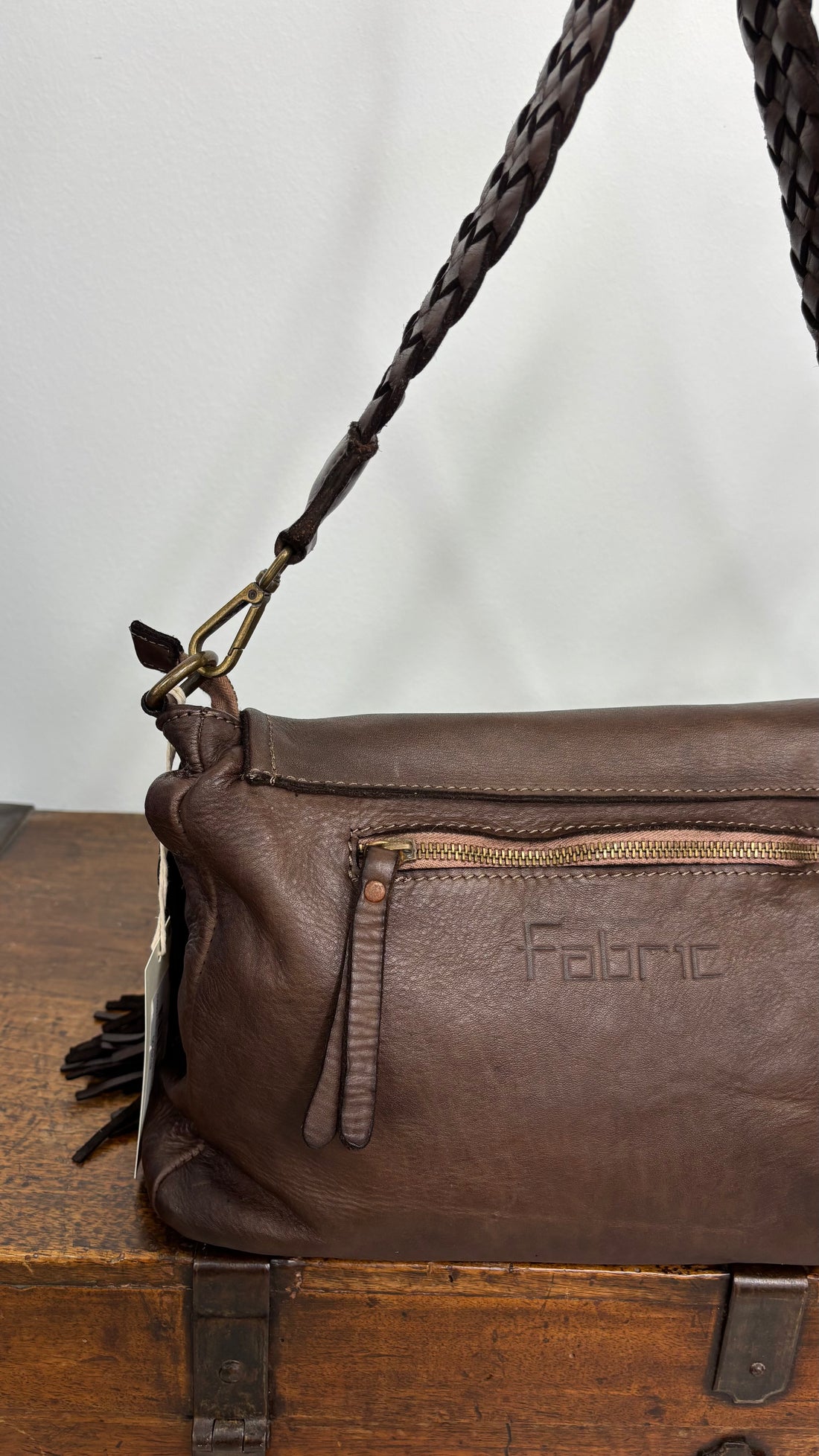 Borsa Intreccio Frangia