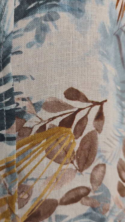 Camicia Lino Stampata