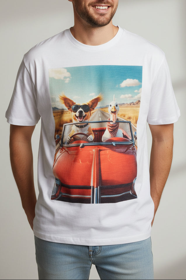 T-shirt Uomo Cane