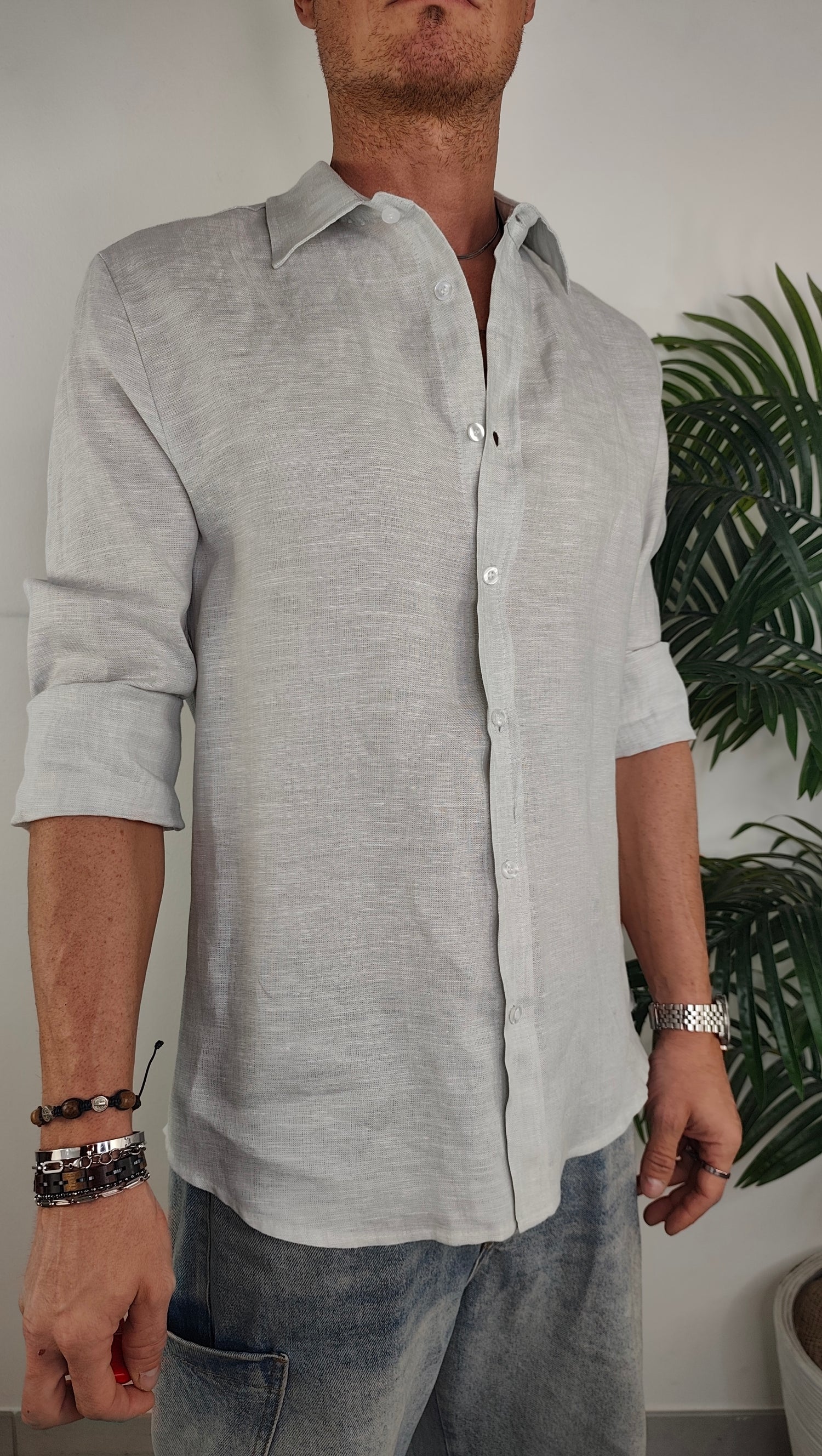 Camicia Completo Lino