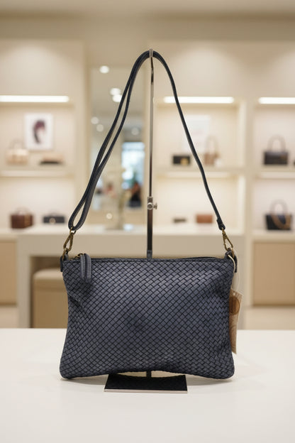 Borsa Nappa Pochette Intreccio
