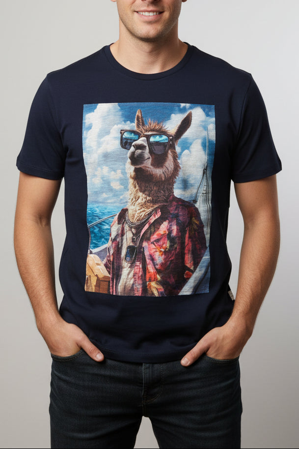 T-shirt Uomo Lama