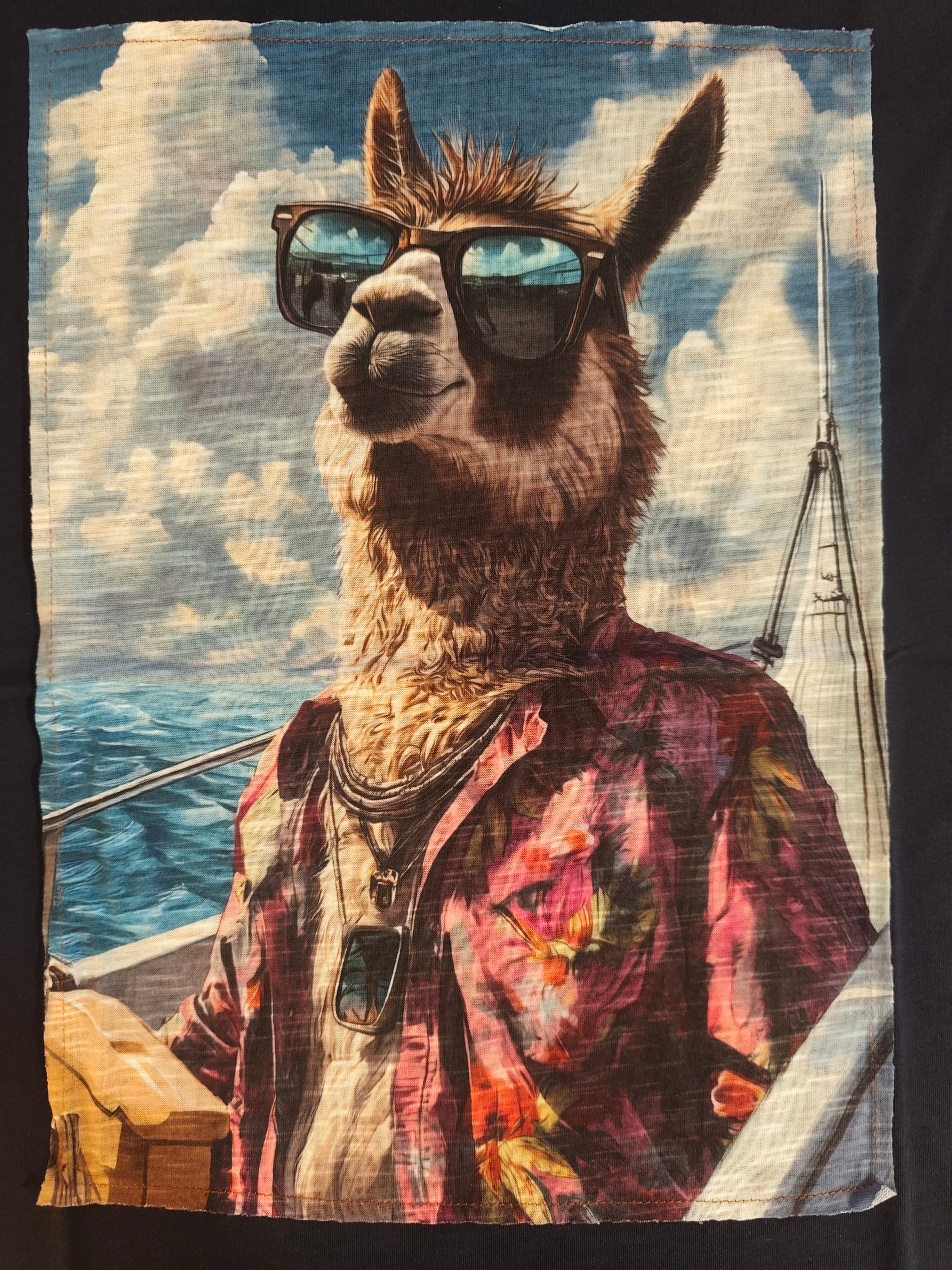 T-shirt Uomo Lama