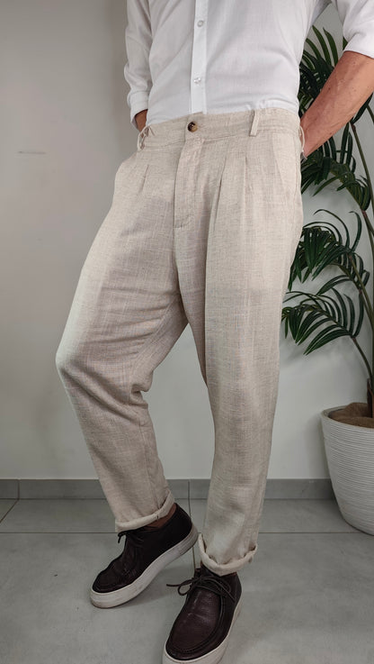 Pantalone Completo Lino