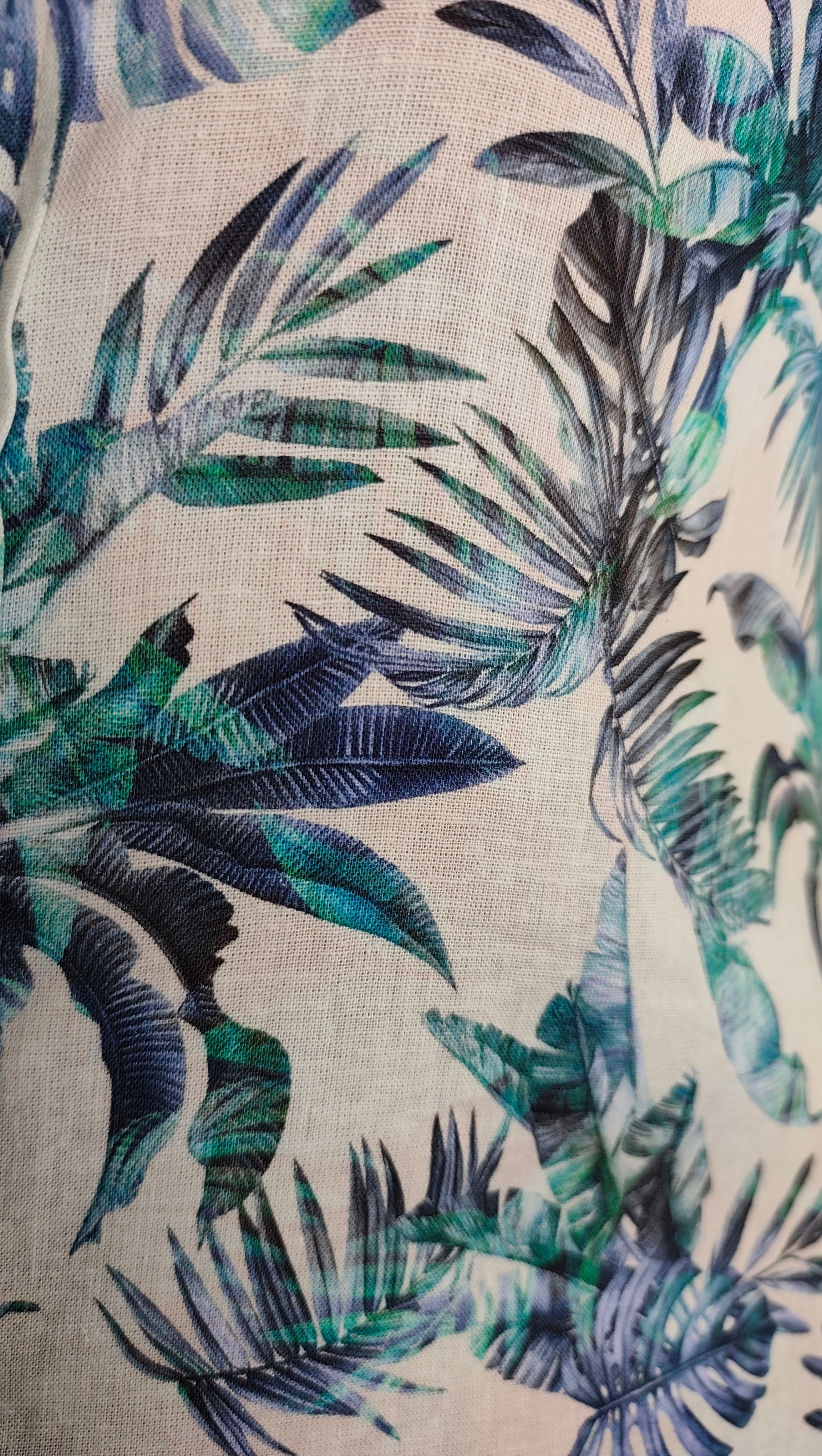 Camicia Lino Stampata