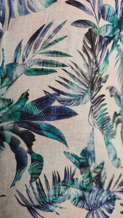 Camicia Lino Stampata